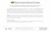 convocatoria semilleros I- 2019 · LaUniversidad Santo Tomás-Sede principal presenta la Convocatoria de semilleros de investigación I-2019, en el marco de la Red de formación en