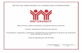 Macro Proceso: Redes de Difusión y Colocación Internas y …portal.ruv.org.mx/wp-content/uploads/2019/04/PR-SGC-025.pdf · 2019-05-09 · Instituto del Fondo Nacional de la Vivienda