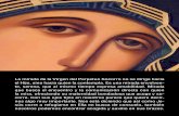 La mirada de la Virgen del Perpetuo Socorro no se dirige hacia · Las manos de la Virgen son grandes y tienen un significado ... La estrella de ocho puntas, que destaca en la frente