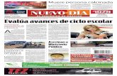 LA GOBERNADORA CLAUDIA PAVLOVICH Evalúa avances de …nuevodia.com.mx/wp-content/uploads/2018/04/... · 2018-06-19 · persona de nombre César, de apodo el “Pitufo”, siendo