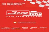ÍNDICE - Open Saxo Rally Cup · La Open Saxo Rally Cup 2018 está reservada exclusivamente a los vehículos de la marca Citroën y modelo Saxo VTS 16 válvulas fabricados entre el