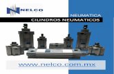  ·  1 NEUMATICA - CILINDROS NCM21BA Envié su solicitud a ventas@nelco.com.mx Cilindro neumático doble efecto con amortiguación de final de carrera.