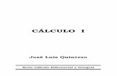 CÁLCULO I I/Guias/GUIA (22-02-19).pdf · Cálculo I – José Luis Quintero ii 1.7.3. Posiciones relativas entre una recta y una circunferencia 1.7.4. Problemas propuestos 1.8. Elipse