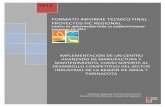 FONDO DE INNOVACIÓN PARA LA COMPETITIVIDAD Convenios … · 2017-12-04 · formato informe tecnico final proyectos fic regional fondo de innovaciÓn para la competitividad convenios