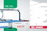 VB-VC - VB VC.pdf · suspensión de plancha o con o sin luz • Predisposiciones para trabajar con punta a la derecha. Datos Tecnicos VB/VB Maxi VC/VC Maxi Alimentación electrica