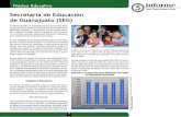 Secretaría de Educación de Guanajuato (SEG) · 2018-12-03 · En el estado de Guanajuato al inicio del ciclo escolar 2004-2005 el 90.3 por ciento de la población de 12 a 15 años
