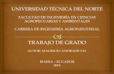 TRABAJO DE GRADOrepositorio.utn.edu.ec/bitstream/123456789/4455/5/03 EIA 374... · conservación y transformación de la fruta. ... (Mohos, Levaduras, E. Coli, ... acepta la hipótesis