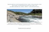 REPORTE DE CALIDAD, CONSTRUIDO CON LOS DATOS … · reporte de calidad, construido con los datos generados en el programa de vigilancia de calidad de aguas de la subcuenca del rÍo