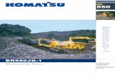 BR550JG-1a61).pdf · La última creación de Komatsu, la BR550JG-1, entra en el mercado como el sistema tecnológicamente más avanzado. Con su excelente capacidad de machaqueo y