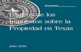 Básicos de los Impuestos sobre la Propiedad en Texasshelbycad.com/files/Property_Tax_Basics_spanish_version... · 2018-05-15 · 2 — Fundamentoas Básicos de los Impuestos sobre