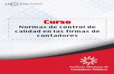 Temario Normas de control de calidadimcp.edu.mx/wp-content/uploads/2020/01/Temario_Normas_de_control_de_calidad_actualiz...Las Normas de Control de Calidad son aplicables a todas las