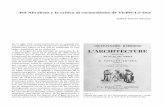 Pol Abraham y la crítica al racionalismo de Viollet-Le-Duc (132).pdf · tructural de los edificios se lanzaron, esencialmente, contra los razonamientos de Viollet sobre la función