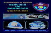 SERVICIO DE BOMBEROS · Bomberos de Badajoz Memoria 2009 4 ORGANIGRAMA DE LA SECCIÓN DE PREVENCIÓN El Departamento de Prevención, ahora Sección de Prevención se creó en 1984.