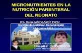 Dra. María Salomé Anaya Flórez · biodisponibilidad es mayor cuando se administran estas vitaminas por vía intravenosa. •Incremento de la dosis: desnutrición, ... así como