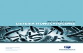 INFORME TÉCNICO LISTERIA MONOCYTOGENES · ingestión de alimentos contaminados por la bacteria Listeria monocytogenes. • El reservorio de la bacteria puede ser el agua, la tierra