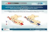 Correlación entre las lluvias y la TSM en el Pací co ... · La relación entre las variaciones de la TSM y las lluvias en el Perú registradas en las estaciones de CORPAC fue analizada