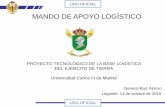 MANDO DE APOYO LOGÍSTICOportal.uc3m.es/portal/page/portal/sopp/male/2019 10... · USO OFICIAL USO OFICIAL Leganés, 14 de octubre de 2019. PROYECTO TECNOLÓGICO DE LA BASE LOGÍSTICA