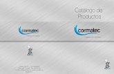 Catálogo de Productos - media.cylex.com.co · Cormatec ofrecemos productos de excelente calidad, haciendo de la compra, una inversión efectiva y duradera. Nos destacamos por brindar