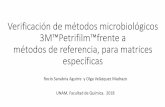 Validación de métodos microbiológicos 3M™Petrifilm™frente ...someicca.com.mx/wp-content/uploads/S23-28... · NOM-210-SSA1-2014. •3.15 Métodos alternativos aprobados: a aquéllos