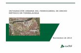 INTEGRACIÓN URBANA DEL FERROCARRIL DE ANCHO …cabeceras.eldiariomontanes.es/pdf/integracion-urbana-del-ferrocarril-de-ancho-metrico...Solución en viaducto (1 de 5) Con el fin de