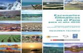 Escenarios Climáticos en el Perúidesep.senamhi.gob.pe/portalidesep/files/tematica/cambio_climatico/E... · generosamente diversos que se reflejan a lo largo de la costa desértica,