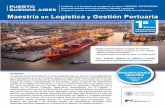 Maestría Logística y Gestión Portuaria · CALENDARIO y HORARIOS • Conocer los principales aspectos relacionados con el transporte de mercancías por vía marítima o terrestre