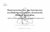 Representación de funciones multidimensionales mediante ...lya.fciencias.unam.mx/gfgf/cubamex2013/miercoles/gabrielgil.pdf• Una ventaja de las RN es que los datos de referencia