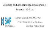 Estudios en Latinoamérica empleando el Estandar IG-21sta/Viernes/Grandi_estudios.pdf · Las mediciones de la composición corporal (FM, FFM y BF%) se calcularon a partir de los .