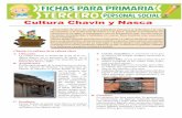 Cultura Chavin y Nasca · 2019-08-29 · nasca plasmaban las mismas figu-ras que represen-taban en su alfa-rería. G. Las líneas de Nasca Se ubicaban en las pampas de Nasca, a lo