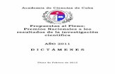 Propuestas al Pleno: Premios Nacionales a los resultados ...resultados.redciencia.cu/premios/n_acc_pdfs... · Rhizoctonia asociado al frijol común en los suelos de Cuba. La determinación