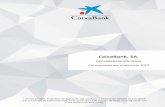 CaixaBank, SA · Cuentas anuales. Propuesta de aplicación del resultado e Informe de Gestión de CaixaBank que el Consejo de Administración, en la sesión de 22 de febrero de 2018,