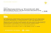 Revista Ordenación y Control de Productos …...3 Ordenación y Control de Productos Farmacéuticos de la Comunitat Valenciana Condiciones especiales para la autorización de depósitos