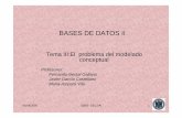 BASES DE DATOS II - UGRflanagan.ugr.es/docencia/2005-2006/2/apuntes/curso0405/...04/04/2005 IDBIS- DECSAI 6 Tema III: Recordatorio sobre modelos de datos semánticos. Los modelos de