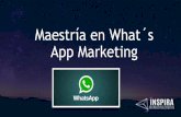 Maestría en What´s App Marketinginspiramarketingdigital.com/wp-content/uploads/... · Hipnosis Conversacional •La gente compra soluciones no productos. •Compramos basados en