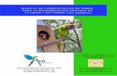 INDICE - Ara Manzanillo · construcción de nidos para la reproducción asistida que más adelante se describe. II. El programa de nidos del proyecto Ara Manzanillo. Bernardo Madriz