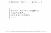 Plan Estratégico ISABIAL 2016-2021 - gva.esalicante.san.gva.es/documents/7049822/7061563/d_1-ISABIAL-PlanEstrategico-161004.pdfEl Plan Estratégico de ISABIAL se sustenta en el análisis