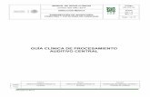 GUÍA CL ÍNICA DE PROCESAMIENTO AUDITIVO CENTRALiso9001.inr.gob.mx/Descargas/iso/doc/MG-SAF-54.pdf · dislexia, trastornos del aprendizaje, trastornos en el desarrollo del lenguaje,