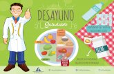 O Federación Mexicana de Diabetes, A.C. PRODUCIOS DE …fmdiabetes.org/wp-content/uploads/2017/07/DESAYUNO-SALUDABLE.pdfDE DE Recuerda incluir en tu desayuno al menos una ración