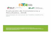 Evaluación de Consistencia y Resultados, 2018 Resumen Ejecutivo... · 2020-02-05 · se verifica la realización de esta evaluación externa de Consistencia y Resultados por el Instituto