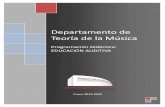 Departamento de Teoría de la Músicacpmhalffter.centros.educa.jcyl.es/sitio/upload/EDUCACION... · 2019-10-20 · 3 Conservatorio Profesional de Música “Cristóbal Halffter”