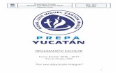 AGENDA DE ACTIVIDADES - Preparatoria Yucatán ESCOLAR 2016 - 2017 meya.pdfvalores que la institución promueve. Deberá portar la camisa oficial del uniforme (azul con logo) en todo