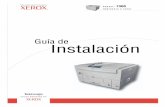 Guía de Instalación - Xeroxdownload.support.xerox.com/pub/docs/7300/userdocs/any-os/...Utilice un cable de par cruzado para conectar la impresora directamente al ordenador a través