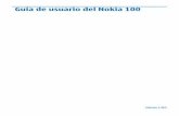 Guía de usuario del Nokia 100 - Euskaltel · Hora ajustada La hora se cambiará. 4 Aceptar Salir Fecha: 08.04.2011 Para establecer la fecha, pulse hacia arriba o hacia abajo. Pulse