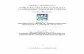 MINISTERIO DE FINANZAS PÚBLICAS CONTRALORÍA GENERAL … · 2016-06-10 · gobierno de guatemala ministerio de finanzas pÚblicas contralorÍa general de cuentas banco mundial proyecto