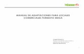 MANUAL DE ADAPTACIONES PARA LOCALES COMERCIALES …lacomer.com.mx/comercialMexicana/Inmobiliaria/in... · •En el caso de instalación telefónica, en caso de querer contratar con