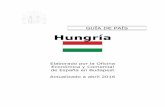 Informes de Secretaría:Guía de País · 2016-04-22 · Para los años 2013 y 2014 ha sido de 28,9% y 28,8%, respectivamente. Guía de País Hungría Pag. 7 de 66 1.4 Población