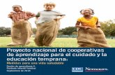 Proyecto nacional de cooperativas de aprendizaje para el ...Materiales Introductorios 4-5 Cooperativas de aprendizaje para el cuidado y la educación temprana Materiales Introductorios