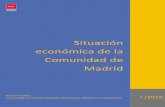 Situación económica de la Comunidad de Madrid · Situación económica de la Comunidad de Madrid I / 2019 4 incrementan ligeramente, el 1,1%, con un volumen de compras de 61.508