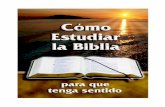 LA BIBLIA - Booklets · acceso al conocimiento con relación a ese Dios. Dentro de sus forros la Biblia afirma que es la única fuente de información acerca de Dios y acerca de lo