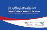Estudio Diagnóstico...Estudio Diagnóstico del Programa de Tratamiento bajo Supervisión Judicial de República Dominicana III La Estrategia Hemisférica sobre Drogas 2010 de la OEA,